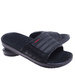 Wodoodporne czarne klapki męskie fakirki /D3-1 17431 T182/