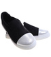 Czarne wsuwane trampki dziewczęce slip on /E5-2 13683  T004/
