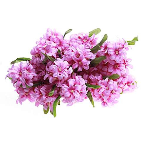 Kwiat Hiacynt jak żywy Fioletowy /KW15 LOK H2 K003/ Kwiat Hiacynt jak żywy Fioletowy /KW15 LOK H2 K003/