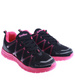 Czarno fuksjowe lekkie buty sportowe /G8-3 13747 S203/