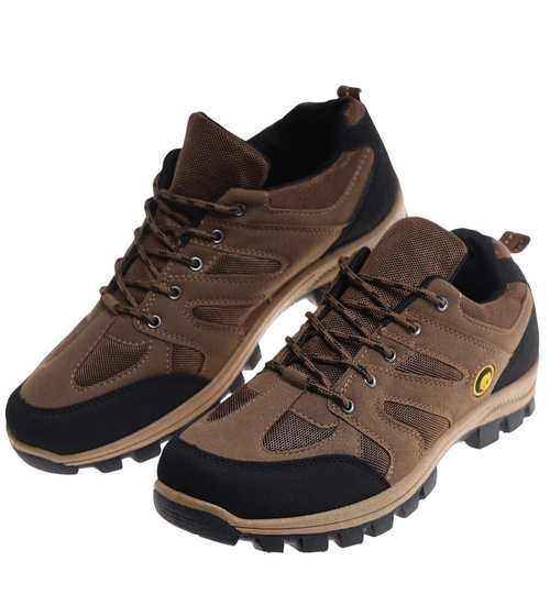 Męskie buty trekkingowe Duże rozmiary /G12-1 18105 T436/
