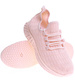 Różowe wsuwane buty sportowe /D7-2 16180 G181/