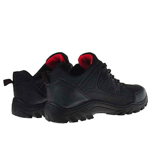 Buty trekkingowe męskie Czarne /E3-1 9469 S442/