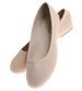 Beżowe ażurowe baleriny damskie /F9-3 17778 182/