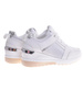 Białe trampki sneakersy na koturnie /E3-2 11565 W498