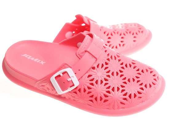 Klapki damskie Ażurowe buty na plażę Arbuzowe /H2 17854 G008/