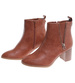 Ocieplane botki damskie na obcasie Camel /A1-3 18418 W4/
