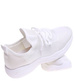 Wsuwane damskie buty sportowe Ecru /A8-1 16029 T284/