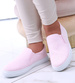 Wsuwane różowe trampki slip on /G8-2 13607 S171/