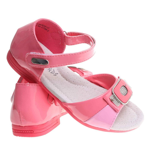 Sandały dziewczęce Obuwie na lato Melon /G12-2 12024 T192/