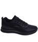 Sznurowane męskie czarne buty sportowe /D8-1 14855 S399/