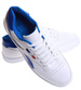 Sznurowane biało niebieskie trampki męskie /F4-2 17169 T323/
