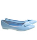 Niebieskie baleriny damskie /B4-2 8250 S099/