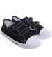 Czarne tenisówki dla chłopca na rzepy /F8-1 18099 T189/