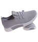 Wsuwane ażurowe szare buty sportowe /A9-2 17988 T281/