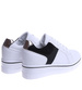 Biało czarne trampki sneakersy na koturnie /G8-2 14889 T405/