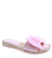 Różowe klapki dla dziewczynki kokarda /F5-1 14590 T198/