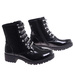Czarne lśniące botki workery /F3-2 18386 W484/