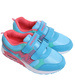 Niebieskie dziewczęce sneakersy na rzepy /G9-3 18130 T292/