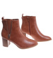 Ocieplane botki damskie na obcasie Camel /A1-3 18418 W4/