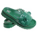 Plażowe zielone klapki damskie /G7-2 17884 S098/