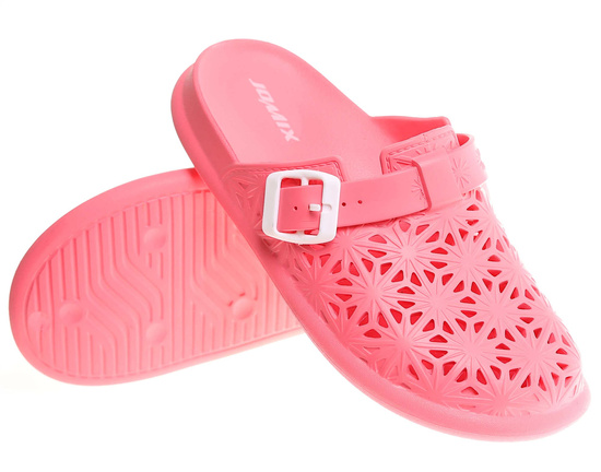 Klapki damskie Ażurowe buty na plażę Arbuzowe /H2 17854 G008/