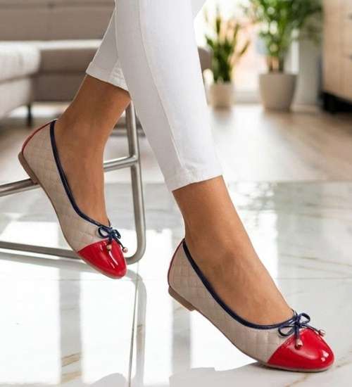 Dziewczęce balerinki wielokolorowe /B2-2 11294 S190/