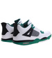 Wysokie męskie buty sportowe sneakersy White Green /B1-2 17217 T682/