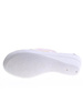 Białe klapki na koturnie z czerwonymi przeszyciami /H2 14303 T005/