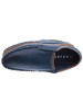 Wkładane męskie granatowe półbuty mokasyny /F8-3 15733 T389/