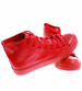 Wysokie czerwone trampki damskie /A2-1 16748 G9-84/