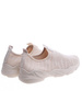 Beżowe wsuwane sportowe buty damskie /D3-3 13444 S192/