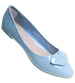 Niebieskie baleriny damskie /B4-2 8250 S099/