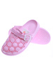 Różowe damskie klapki na basen /A10-1 13844 S194/