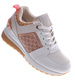 Białe trampki sneakersy na niskim koturnie /E8-2 12943 T595/