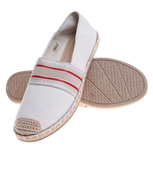 Wsuwane baleriny espadryle /A8-2 17956 T13-53/