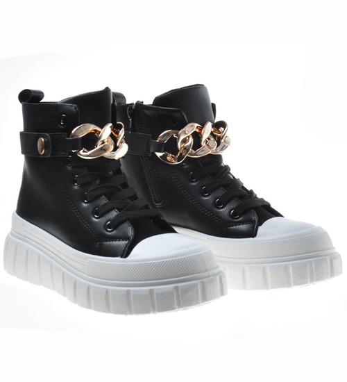 Czarne creepersy na platformie /D5-3 9523 S690/