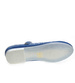 Niebieskie balerinki dziewczęce z paseczkiem /G9-3 4434 S077