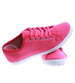 Klasyczne różowe trampki damskie /G2-2 14392 S191/