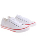 Klasyczne białe trampki sznurowane /G1-3 17978 T154/