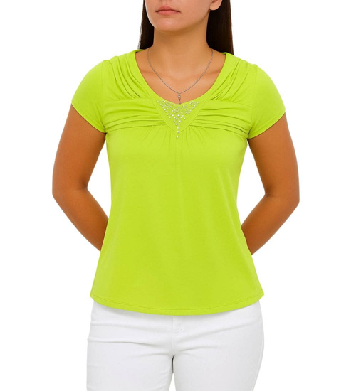 Zielona koszulka bluzka damska /H2-K42 UB959 S0/