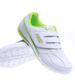 Biało zielone sportowe buty na rzepy /D9-3 15661 T244/