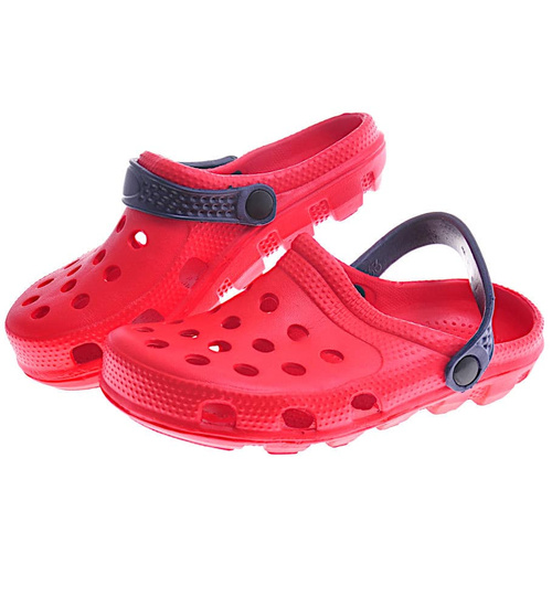 Czerwone klapki na basen /G5-1 10870 S097/