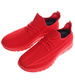 Wsuwane męskie czerwone buty sportowe /A3-1 18001 GF387/