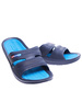 Plażowe wodoodporne granatowo niebieskie klapki męskie /G6-1 16572 T184/