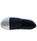 Wsuwane granatowe trampki dziewczęce slip on /D5-2 13683 T004/