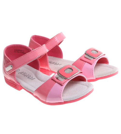 Sandały dziewczęce Obuwie na lato Melon /G12-2 12024 T192/