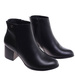 Klasyczne czarne botki na niskim obcasie /G3-2 +H2 18189 T399/