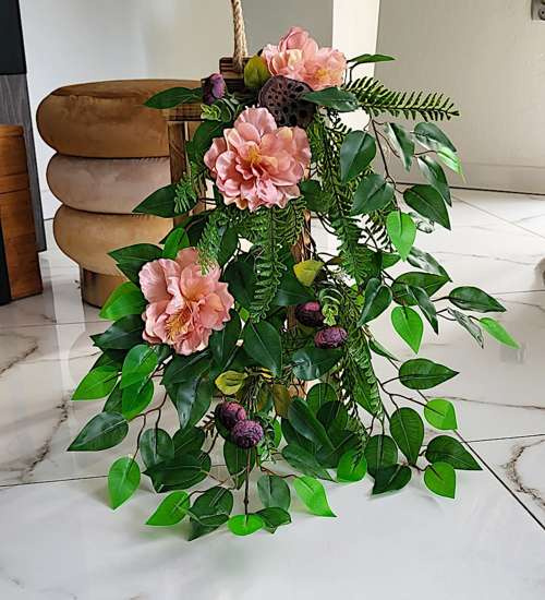 Piękna kompozycja kwiatowa Lilia / KOM6 H P595/ Piękna kompozycja kwiatowa Lilia / KOM6 H P595/