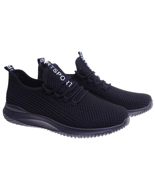 Granatowe męskie sneakersy buty sportowe /G13-1 18000 T285 +H2/